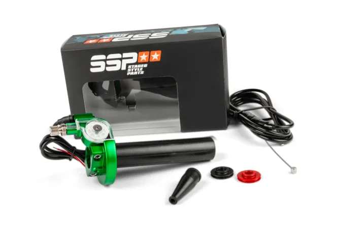 Greito veikimo gazo rankenėlė Stage6 žalia