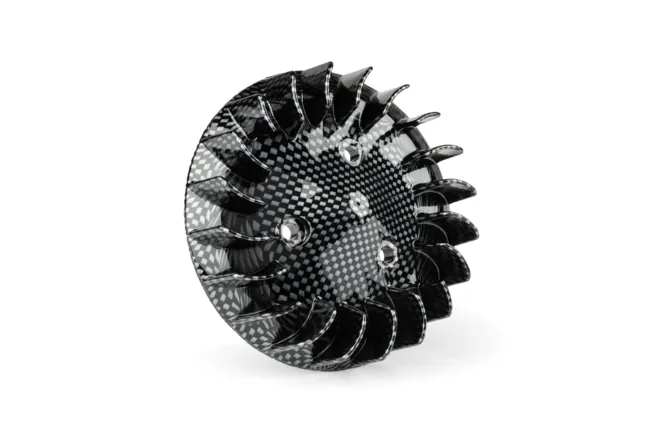 Ventiliatoriaus ratas Minarelli AC anglies pluošto imitacijos