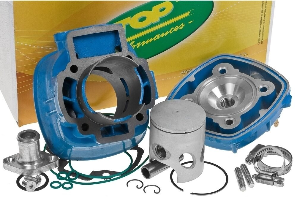 Cilindras Piaggio LC Aukščiausios kokybės DUE-PLUS 70cc (ilgas sriegis)